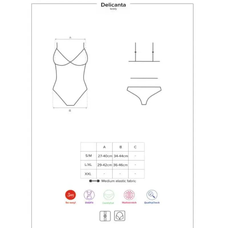 body sexy delicanta - Rouge Frisson, Boutique Erotique en Ligne