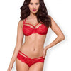 ensemble sexy hole rouge - Rouge Frisson, Boutique Erotique en Ligne