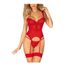guepiere rouge amor - Rouge Frisson, Boutique Erotique en Ligne