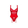 guepiere rouge amor - Rouge Frisson, Boutique Erotique en Ligne