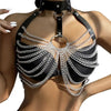 harnais lingerie - Rouge Frisson, Boutique Erotique en Ligne