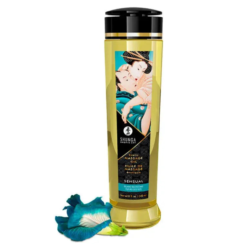 huile massage sensual shunga - Rouge Frisson, Boutique Erotique en Ligne