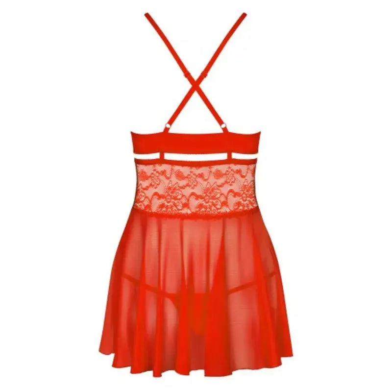 nuisette sexy babydoll - Rouge Frisson, Boutique Erotique en Ligne