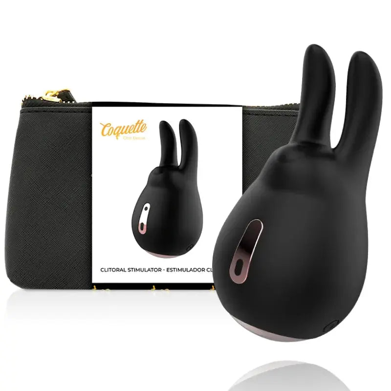 pochette stimulateur clitoris lapin - Rouge Frisson, Boutique Erotique en Ligne