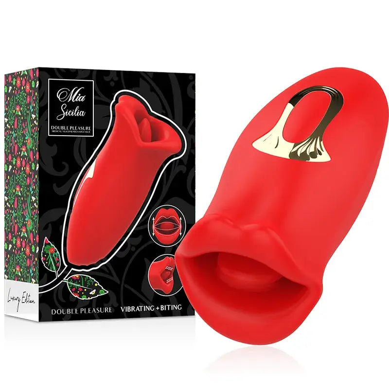 sextoy double plaisir vibrant sicilia - Rouge Frisson, Boutique Erotique en Ligne