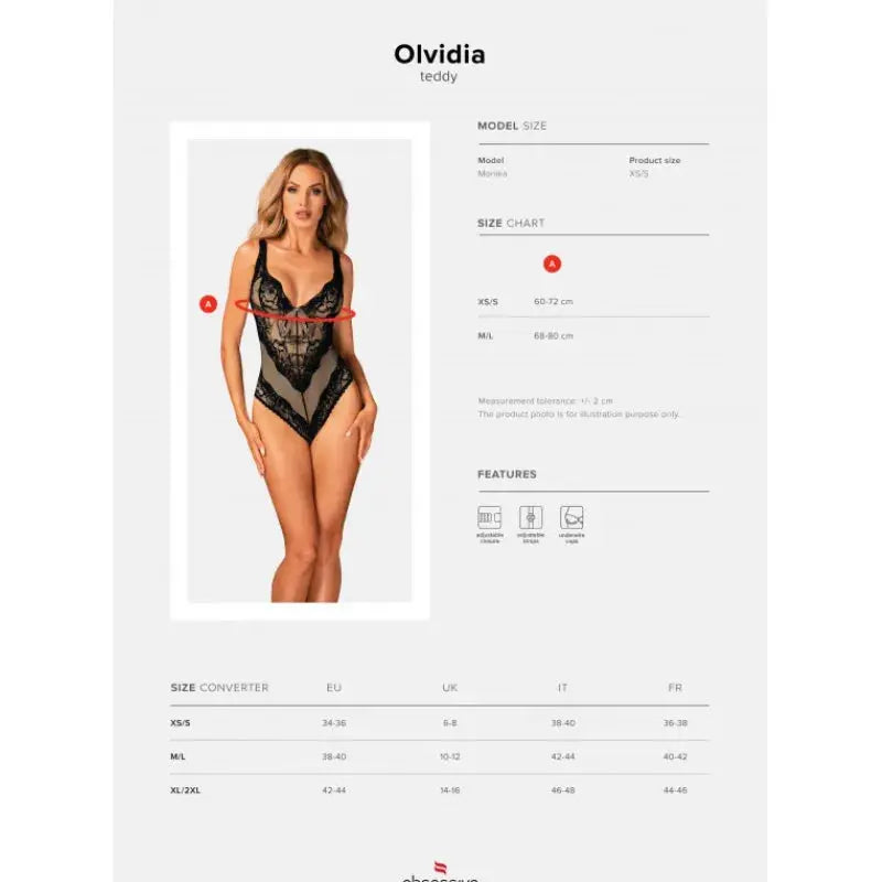 body sexy olvidia - Rouge Frisson, Boutique Erotique en Ligne