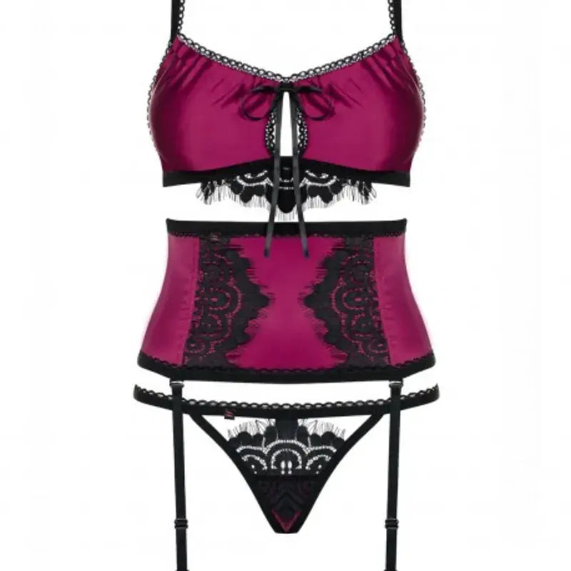 ensemble sexy le cerise - Rouge Frisson, Boutique Erotique en Ligne