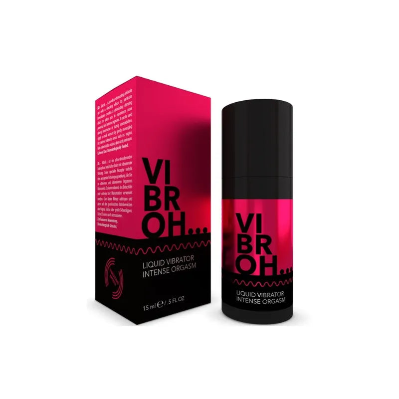 gel stimulant vibroh- Rouge Frisson, Boutique Erotique en Ligne