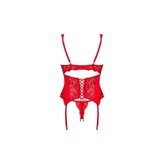 guepiere rouge amor - Rouge Frisson, Boutique Erotique en Ligne