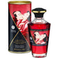 huile de massage chauffante cerise shunga - Rouge Frisson, Boutique Erotique en Ligne