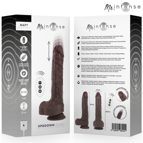 Mr Intense va et vient vibrations télécommandé 39€ au lieu de 59€