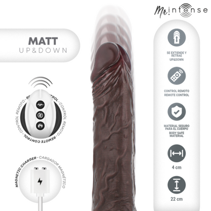 Mr Intense va et vient vibrations télécommandé 39€ au lieu de 59€