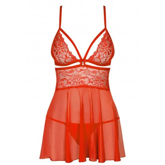 nuisette sexy babydoll - Rouge Frisson, Boutique Erotique en Ligne