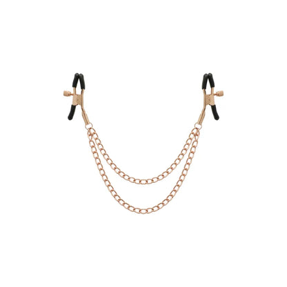 pinces tetons goldenblack - Rouge Frisson, Boutique Erotique en Ligne