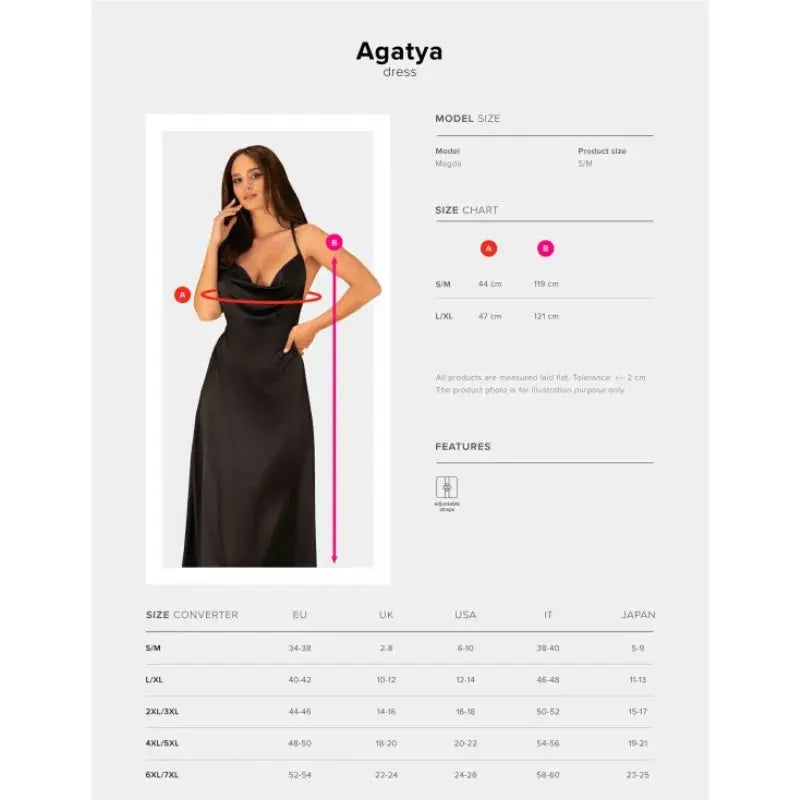 robe agatya - Rouge Frisson, Boutique Erotique en Ligne